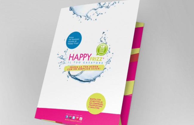 Design cartelletta Happy Frizz